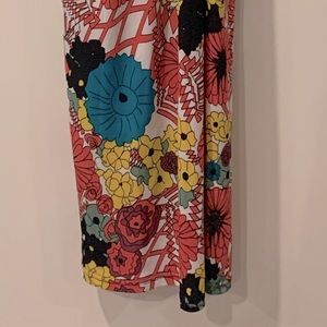 Tracy Negoshian floral maxi dress.  Size XL